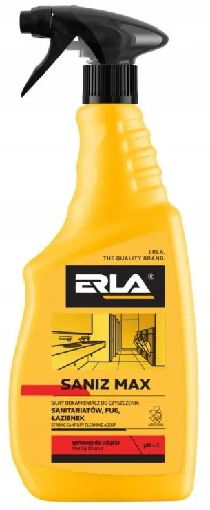 ERLA SANIZ MAX - snažno sredstrvo za čišćenje kamenca i krečnjaka 750ml