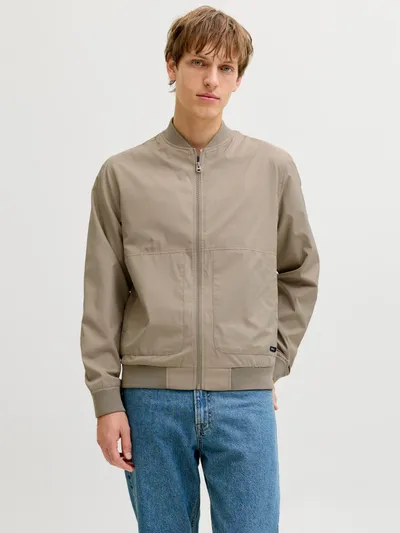 JJ REBEL Muška jakna JREBLANE BOMBER JACKET, Bež