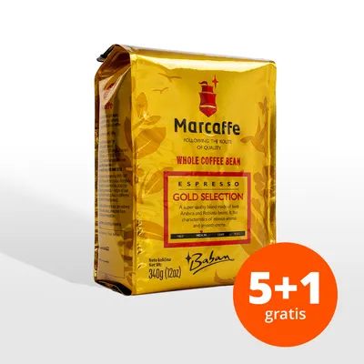 Marcaffe Gold Selection, kafa u zrnu 6×340g (pakovanje)