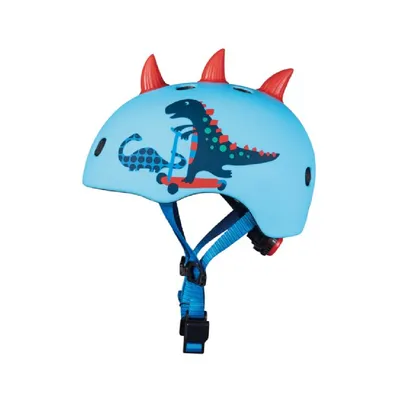 Micro Dečija kaciga Scootersaurus 3D, Plava