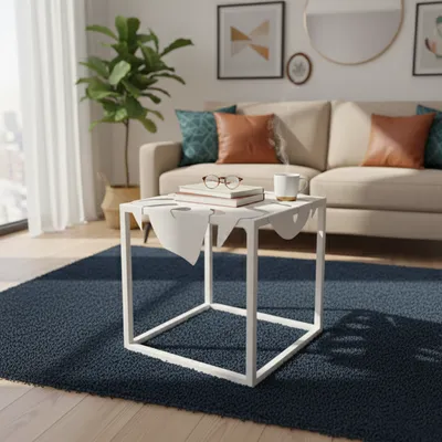 METALLON HOME Stol List 40x40 cm