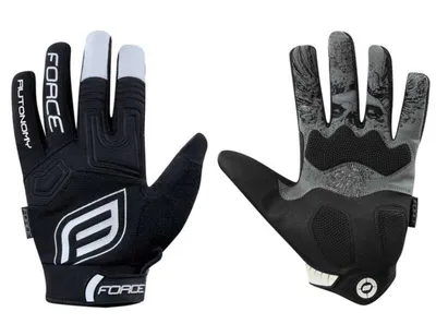 Rukavice FORCE MTB Autonomy Black