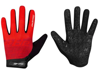 FORCE Biciklističke rukavice MTB Swipe L crvene
