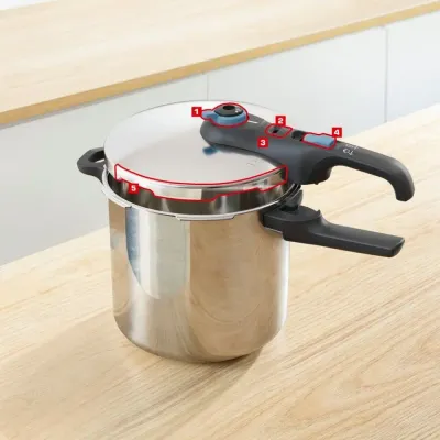 Tefal Ekspres lonac P2584401, 8l