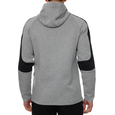 PUMA Muški duks Evostripe Core Fz Hoodie sivi