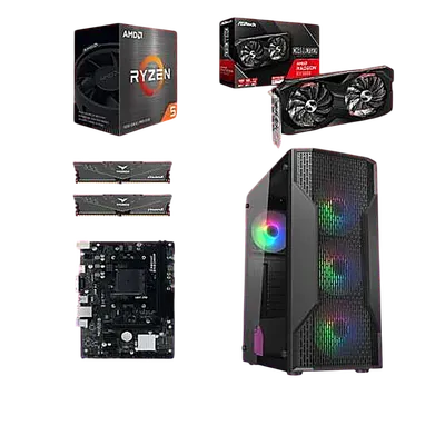 Start Blaze - Ryzen 5 5500 / AMD RX 6600 / 16GB DDR4 / 512GB SSD + Windows 11 pro + Office 2021 GRATIS