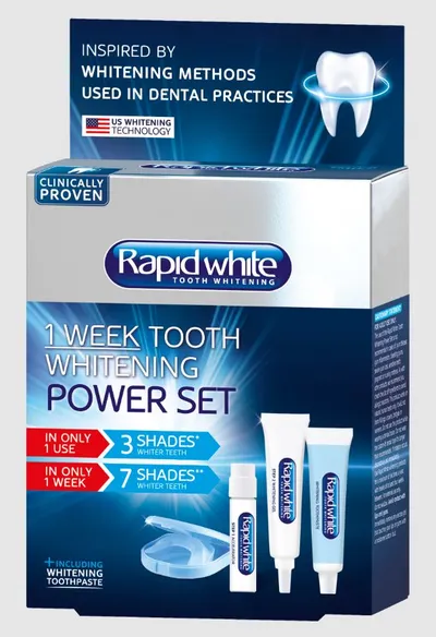 Rapid white 1 Week set za izbjeljivanje zubi (gel,pasta,akcelerator i 2 zubne udlage)
