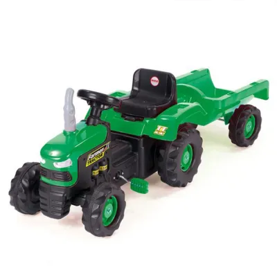 Dolu Traktor sa Prikolicom  54x183x45cm, Zelena