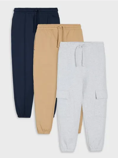 Cargo jogger trenerka 3 pack