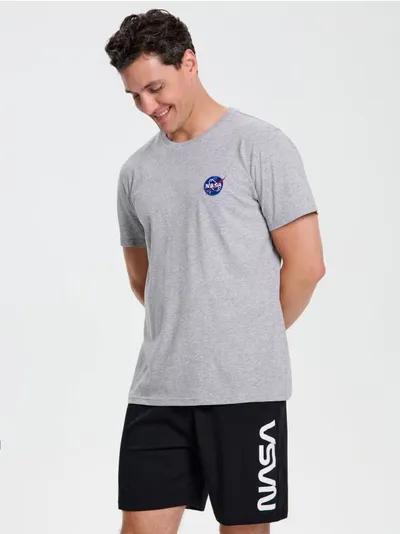 Dvodijelna pamučna pidžama NASA