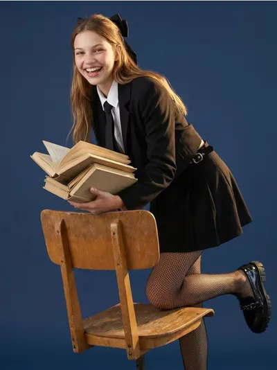 Plisirana mini suknja