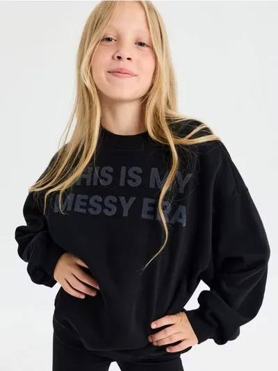 Crewneck dukserica s natpisom