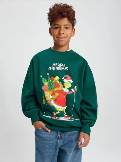 Crewneck dukserica Grinch