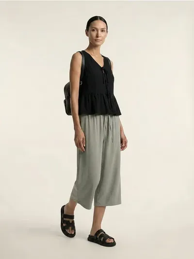 Culotte pantalone s džepovima
