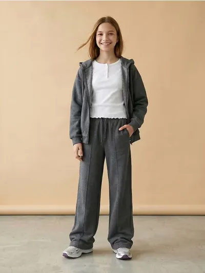 Wide leg hlače