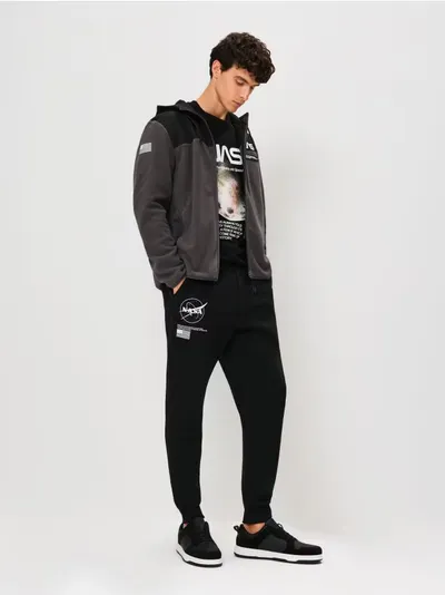 Tapered fit pantalone NASA