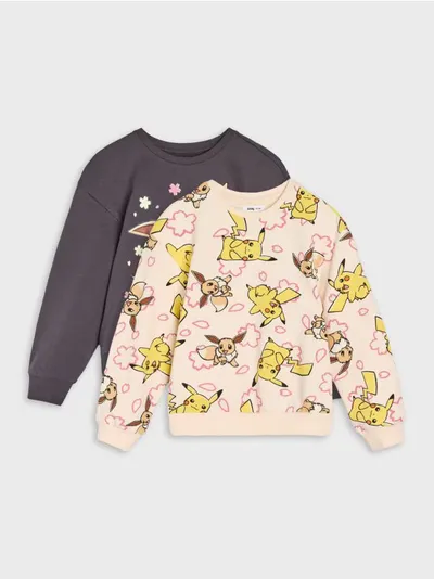 Crewneck dukserica Pokemon 2 pack