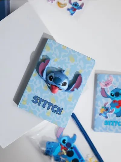 Sveska s 3D koricama Stitch