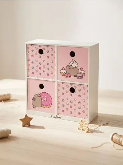 Dječiji ormarić s ladicama Pusheen