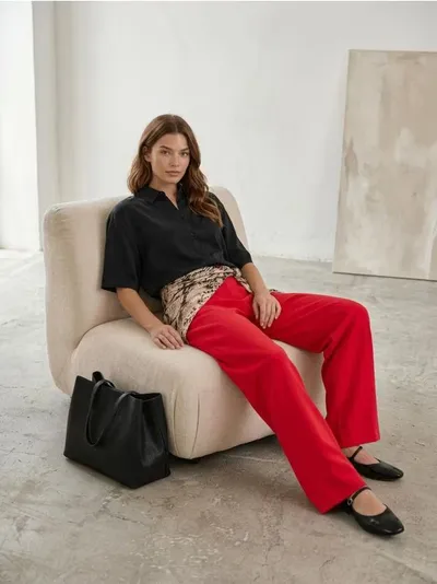 Košulja sa kratkim rukavima od lyocella