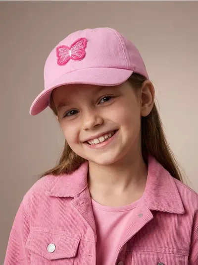 GIRLS` PEAKED CAP
