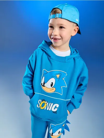 Hoodie s printom Sonic the Hedgehog