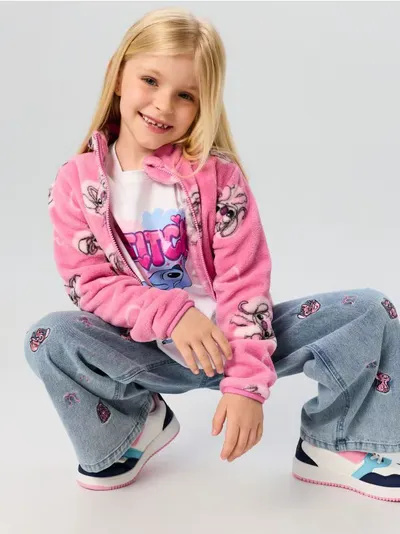 Gornji deo trenerke od flisa Lilo & Stitch