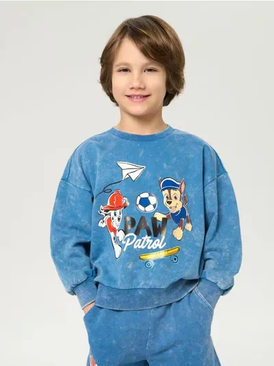 Dukserica s okruglim izrezom i printom PAW Patrol