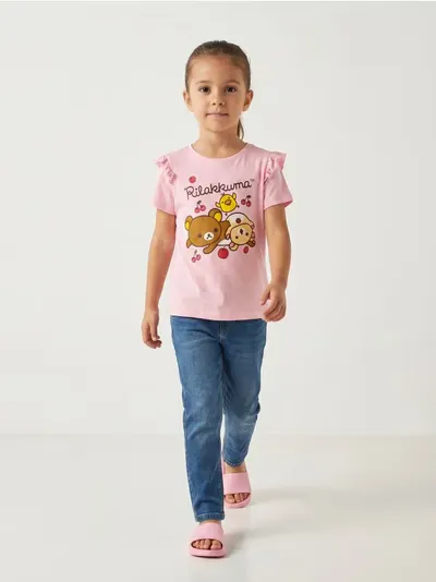 Pamučna majica s printom Rilakkuma
