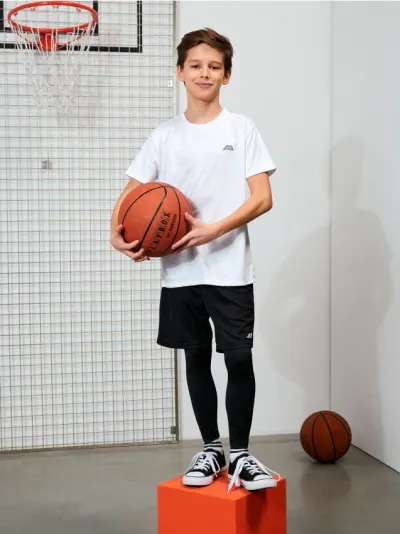 Active sportske šortse sa leginsima i reflektujućim elementima