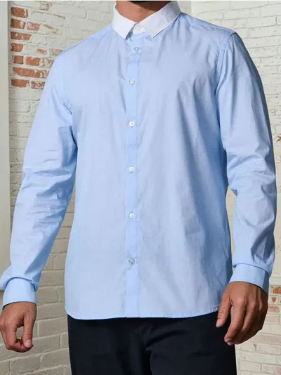Pamučna slim fit košulja