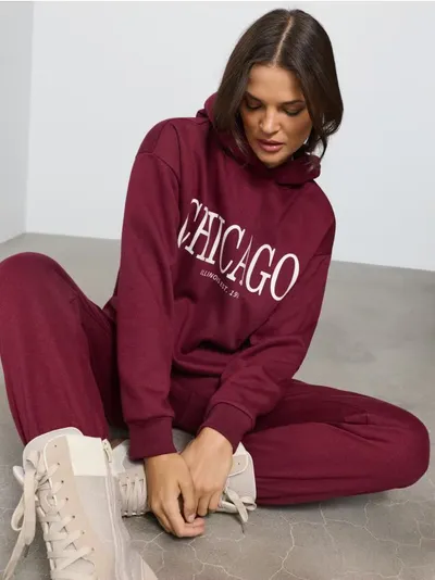 Hoodie s natpisom Chicago