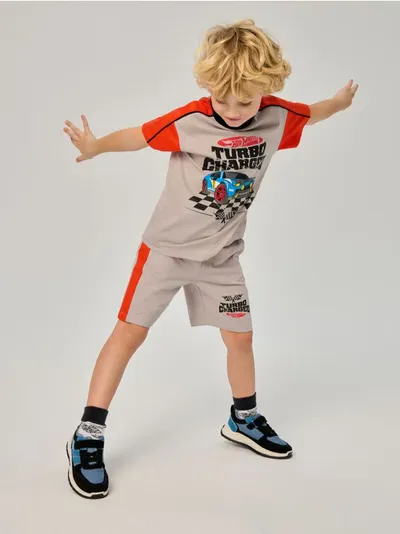 Komplet majice i šorca Hot Wheels