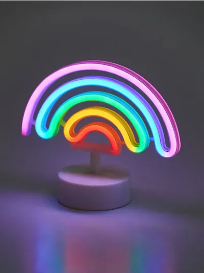 LED neon lampa u obliku duge