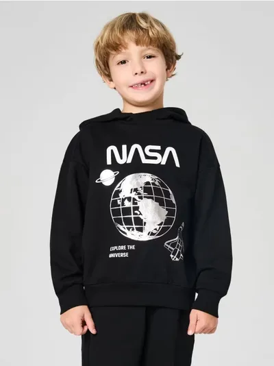 Hoodie s printom NASA