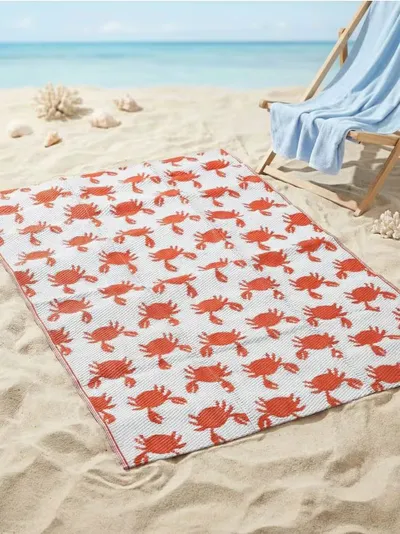 Prostirka za plažu s motivom rakova
