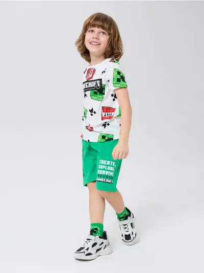 Šorc od dresa sa printom Minecraft