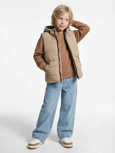 Wide leg farmerke sa ispranim efektom