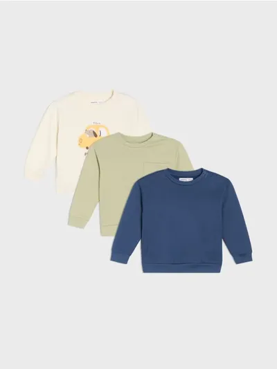 Crewneck dukserica 3 pack