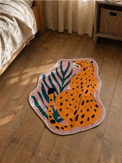 Tepih sa motivom leoparda