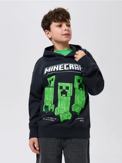 Hoodie s printom Minecraft