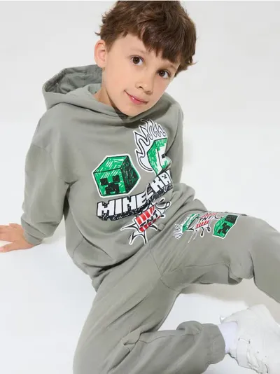 Donji dio trenerke loose jogger Minecraft