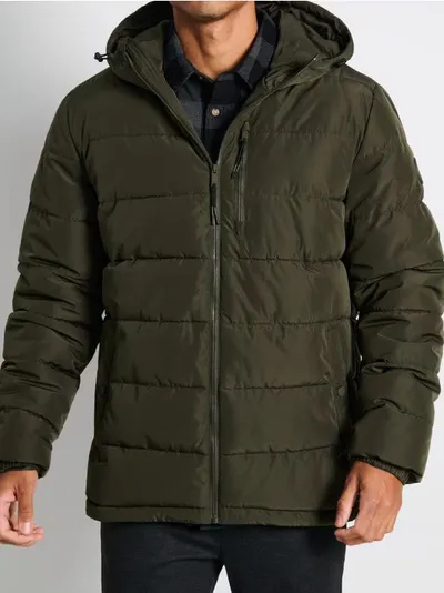 Puffer jakna s kapuljačom