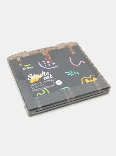 Set akrilnih markera 60 pack