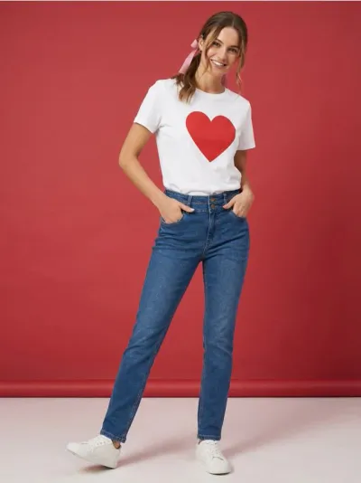 Skinny farmerke