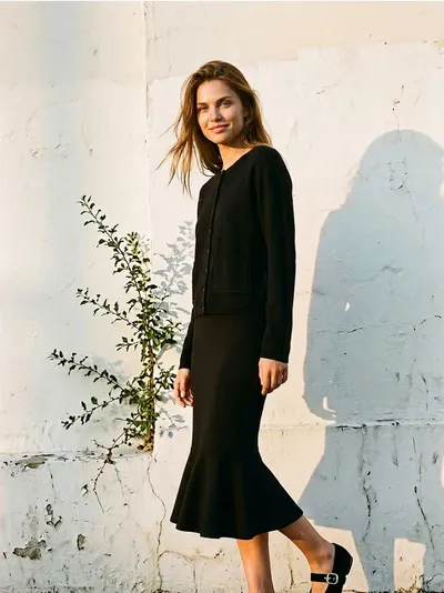 Kardigan sa mešavinom vune i viskoze