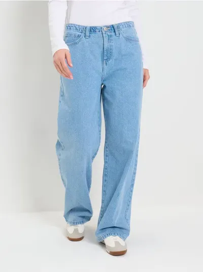 Wide leg farmerke