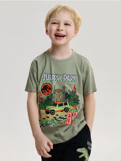 Pamučna majica sa printom Jurassic Park