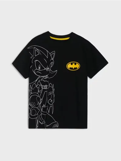 Pamučna majica s printom Sonic x DC