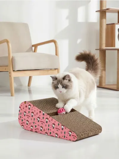 Grebalica za mačke s lopticom Hello Kitty
